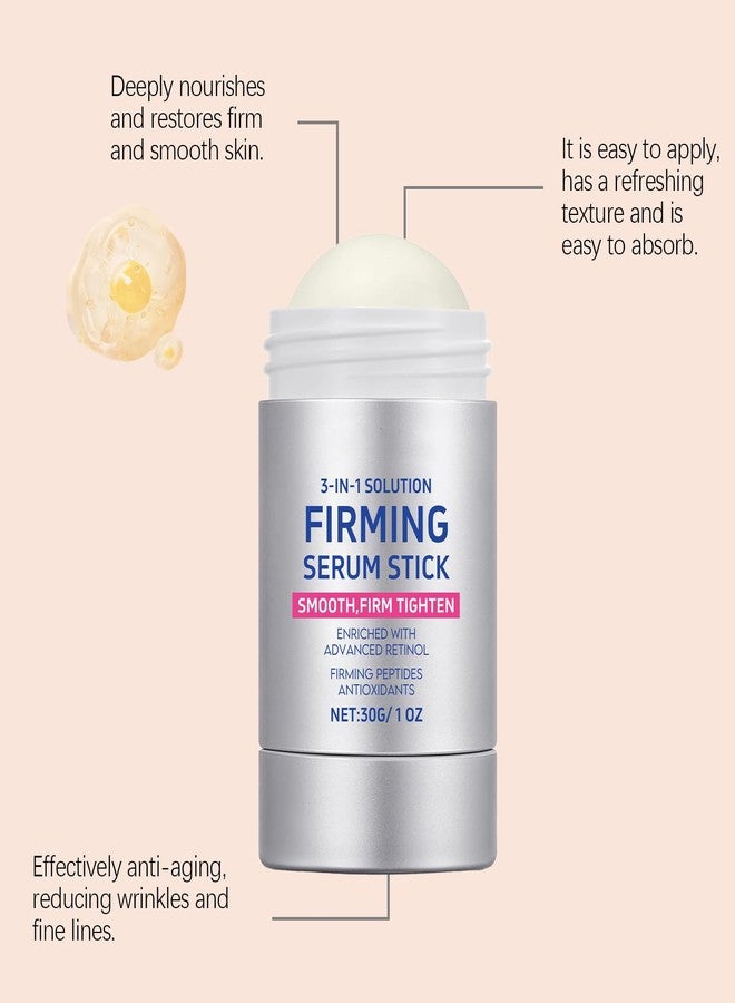 Grospe Retinol Skin Firming Serum Stick，Facial Firming Serum Stick, 3-in-1 Smoothes, Firms and Moisturizes Face, Neck, Reduces Wrinkles and Fine Lines, Effective Anti-aging for All Skin Types，1 OZ - Image 3